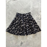 Dino Bones Skater Skirt-Skirts-Glitz Glam and Rebellion GGR Pinup, Retro, and Rockabilly Fashions