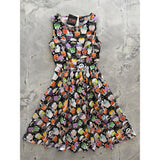 Glow in the Dark Halloween Cupcake Vintage Dress-Dresses-Glitz Glam and Rebellion GGR Pinup, Retro, and Rockabilly Fashions