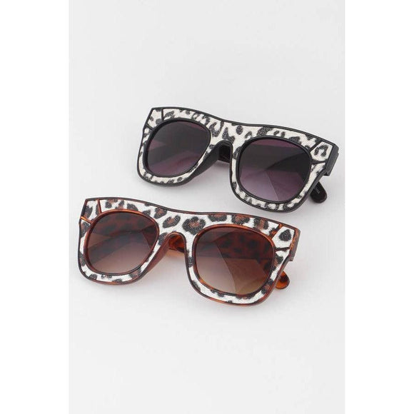 Animal Print Cateye Sunglasses-Sunglasses-Glitz Glam and Rebellion GGR Pinup, Retro, and Rockabilly Fashions
