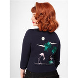 Collectif Lucy Flamingo Palm Cardigan-Apparel & Accessories-Glitz Glam and Rebellion GGR Pinup, Retro, and Rockabilly Fashions