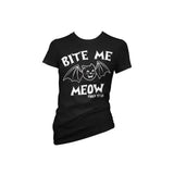 Pinky Star - Bite Me Meow Tee-T-Shirt-Glitz Glam and Rebellion GGR Pinup, Retro, and Rockabilly Fashions