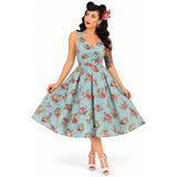 Candow Rendezvous Swing Dress – Sweetheart Serenade-Dress-Glitz Glam and Rebellion GGR Pinup, Retro, and Rockabilly Fashions