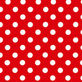 Candow Little Rebel Swing Dress – White & Red Polka Dot-Dress-Glitz Glam and Rebellion GGR Pinup, Retro, and Rockabilly Fashions