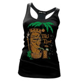 Pinky Star Tank Top - Tiki Time-Tank Top-Glitz Glam and Rebellion GGR Pinup, Retro, and Rockabilly Fashions