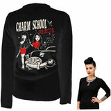 Pinky Star - Charm School Rejects Cardigan-Cardigan-Glitz Glam and Rebellion GGR Pinup, Retro, and Rockabilly Fashions