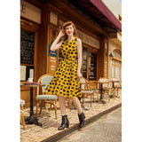 Sunflower Vintage Dress-Dresses-Glitz Glam and Rebellion GGR Pinup, Retro, and Rockabilly Fashions