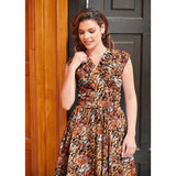 Mushroom Greta Dress-Dresses-Glitz Glam and Rebellion GGR Pinup, Retro, and Rockabilly Fashions