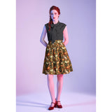 Black Bow Top-Shirts & Tops-Glitz Glam and Rebellion GGR Pinup, Retro, and Rockabilly Fashions