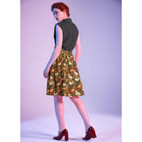 Black Bow Top-Shirts & Tops-Glitz Glam and Rebellion GGR Pinup, Retro, and Rockabilly Fashions