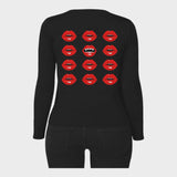 Pinky Star - Vampire Kiss Cardigan-Cardigan-Glitz Glam and Rebellion GGR Pinup, Retro, and Rockabilly Fashions