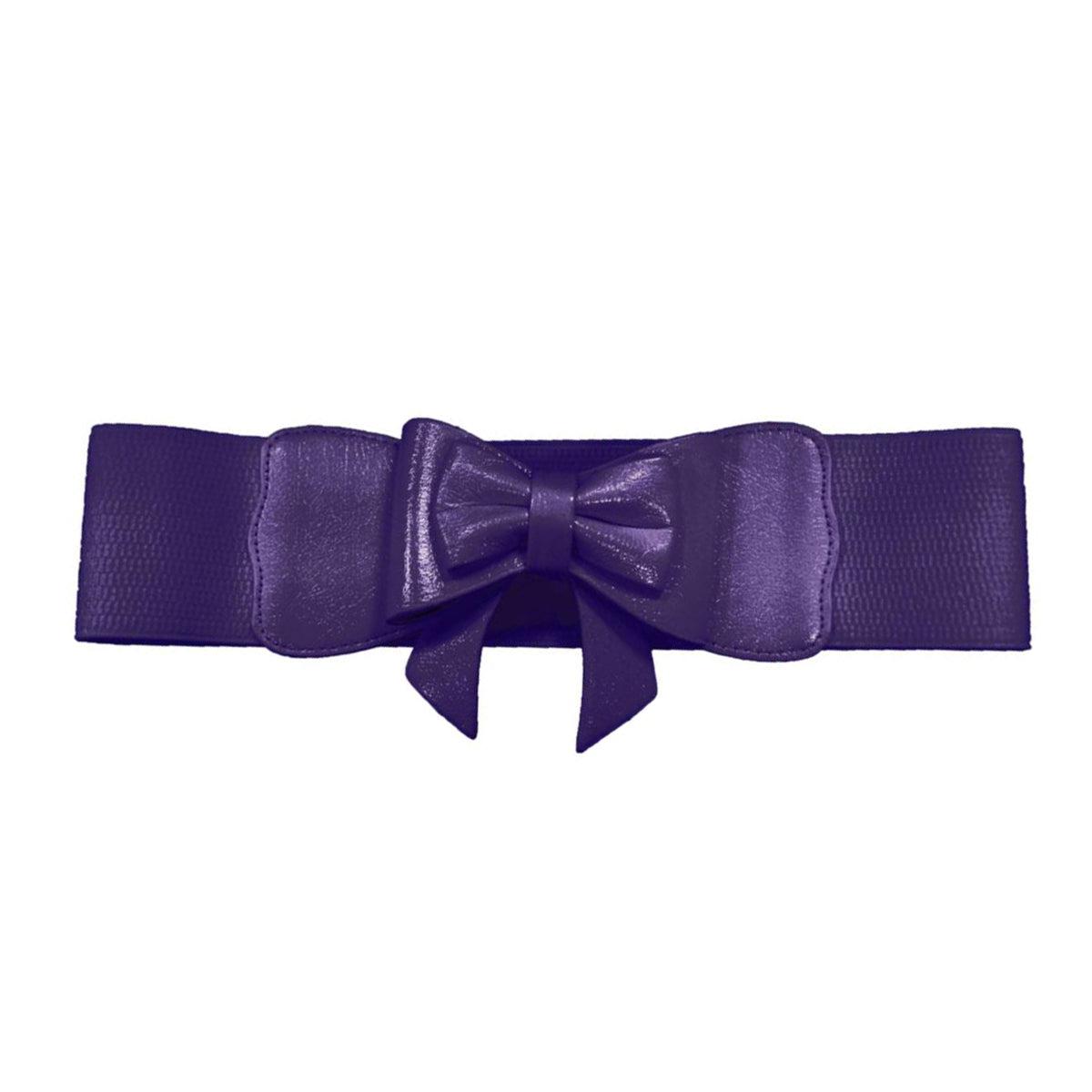 River Island Elegant Purple Bow Belt Amazon.com: Shengweiao Women main image 3