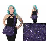 Halloween Spooky Hallow Messenger Bag-Apparel & Accessories-Glitz Glam and Rebellion GGR Pinup, Retro, and Rockabilly Fashions