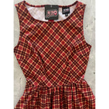 Plaid Vintage Dress-Dresses-Glitz Glam and Rebellion GGR Pinup, Retro, and Rockabilly Fashions