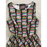 Haunted Book Stacks Vintage Dress-Dresses-Glitz Glam and Rebellion GGR Pinup, Retro, and Rockabilly Fashions