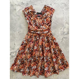 Mushroom Greta Dress-Dresses-Glitz Glam and Rebellion GGR Pinup, Retro, and Rockabilly Fashions