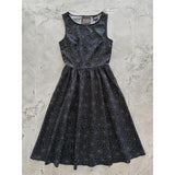 Spiderweb Midi Dress-Dresses-Glitz Glam and Rebellion GGR Pinup, Retro, and Rockabilly Fashions
