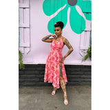 Rockin Bettie - Wild Carnation Dress in Pink-Dress-Glitz Glam and Rebellion GGR Pinup, Retro, and Rockabilly Fashions