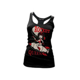Pinky Star Tank Top - Rocket Queen-Tank Top-Glitz Glam and Rebellion GGR Pinup, Retro, and Rockabilly Fashions