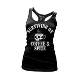 Pinky Star Tank Top - Surviving On Coffee and Spite