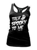 Pinky Star Tank Top - Talk Spooky To Me