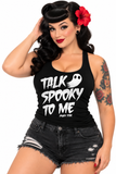 Pinky Star Tank Top - Talk Spooky To Me