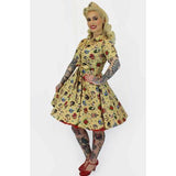 Hemet Tattoo Art Vintage Inspired Dress-Glitz Glam and Rebellion GGR Pinup, Retro, and Rockabilly Fashions