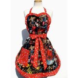 San Marcos Fireworks Apron by Hemet-Pinup Aprons-Glitz Glam and Rebellion GGR Pinup, Retro, and Rockabilly Fashions