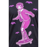 "Eddie" Art by Dre Perales Women's Loose Neck T-Shirt by Black Market Art (Copy)-Apparel & Accessories-Glitz Glam and Rebellion GGR Pinup, Retro, and Rockabilly Fashions