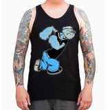 "Sailor Man" Art by ADI Men's Tank Top by Black Market Art-Apparel & Accessories-Glitz Glam and Rebellion GGR Pinup, Retro, and Rockabilly Fashions