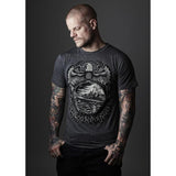 "Battleship" Art by Britton McFetridge Men's Graphic T-Shirt by Black Market Art-Apparel & Accessories-Glitz Glam and Rebellion GGR Pinup, Retro, and Rockabilly Fashions