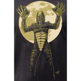 "The Creature" Art by Mike Bell Men's Graphic T-Shirt by Black Market Art-Apparel & Accessories-Glitz Glam and Rebellion GGR Pinup, Retro, and Rockabilly Fashions