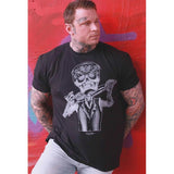 "A Lost Cause" Art by Dave Sanchez Men's Graphic T-Shirt by Black Market Art-Apparel & Accessories-Glitz Glam and Rebellion GGR Pinup, Retro, and Rockabilly Fashions