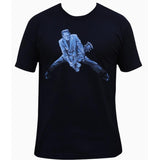 "Rock N Roll Monster" Art by Mike Bell Men's Graphic T-Shirt by Black Market Art-Apparel & Accessories-Glitz Glam and Rebellion GGR Pinup, Retro, and Rockabilly Fashions
