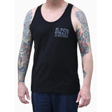 "Crawl" Art by Clark North Men's Graphic Tank Top by Black Market Art-Apparel & Accessories-Glitz Glam and Rebellion GGR Pinup, Retro, and Rockabilly Fashions