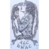 "Eve" Art by Jarad Bryant Men's Graphic T-Shirt by Black Market Art-Apparel & Accessories-Glitz Glam and Rebellion GGR Pinup, Retro, and Rockabilly Fashions