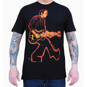 "Hoochie Coochie Man" Art by Mike Bell Men's Graphic T-Shirt by Black Market Art-Apparel & Accessories-Glitz Glam and Rebellion GGR Pinup, Retro, and Rockabilly Fashions