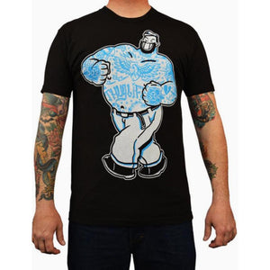 "Thug Life" Art by ADI Men's Graphic T-Shirt by Black Market Art-Apparel & Accessories-Glitz Glam and Rebellion GGR Pinup, Retro, and Rockabilly Fashions