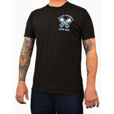 "Speed Shop" Art by Ian McNiel Men's Graphic T-Shirt by Black Market Art-Apparel & Accessories-Glitz Glam and Rebellion GGR Pinup, Retro, and Rockabilly Fashions