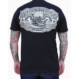 "Proud Eagle" Art by Brother Greg Men's Graphic T-Shirt by Black Market Art-Apparel & Accessories-Glitz Glam and Rebellion GGR Pinup, Retro, and Rockabilly Fashions