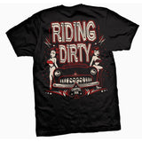 Cartel Ink - Riding Dirty Men's Graphic T-Shirt-Apparel & Accessories-Glitz Glam and Rebellion GGR Pinup, Retro, and Rockabilly Fashions