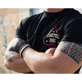 Cartel Ink - Riding Dirty Men's Graphic T-Shirt-Apparel & Accessories-Glitz Glam and Rebellion GGR Pinup, Retro, and Rockabilly Fashions