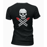 Cartel Ink - Lipstick Kill Women's T-Shirt-Apparel & Accessories-Glitz Glam and Rebellion GGR Pinup, Retro, and Rockabilly Fashions