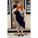 Rockin Bettie - The Rum Jungle Jersey Dress 2-Dress-Glitz Glam and Rebellion GGR Pinup, Retro, and Rockabilly Fashions