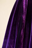 Hemet Purple Velvet Vintage Inspired 1950's Strap Swing Dress-Dress-Glitz Glam and Rebellion GGR Pinup, Retro, and Rockabilly Fashions