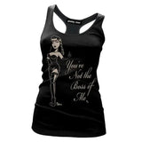 Pinky Star - You're Not the Boss of Me Tank Top-Tank Top-Glitz Glam and Rebellion GGR Pinup, Retro, and Rockabilly Fashions