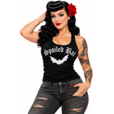 Pinky Star Tank Top - Spoiled Bat-Tank Top-Glitz Glam and Rebellion GGR Pinup, Retro, and Rockabilly Fashions