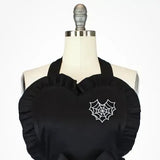 Hemet Pinup Heart Web Apron-Pinup Aprons-Glitz Glam and Rebellion GGR Pinup, Retro, and Rockabilly Fashions