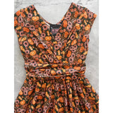 Pumpkins & Flowers Greta Dress-Dresses-Glitz Glam and Rebellion GGR Pinup, Retro, and Rockabilly Fashions