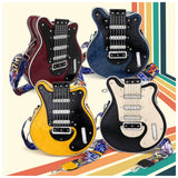 Electric Guitar Crossbody Purse-Purses-Glitz Glam and Rebellion GGR Pinup, Retro, and Rockabilly Fashions