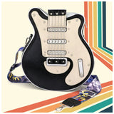 Electric Guitar Crossbody Purse-Purses-Glitz Glam and Rebellion GGR Pinup, Retro, and Rockabilly Fashions